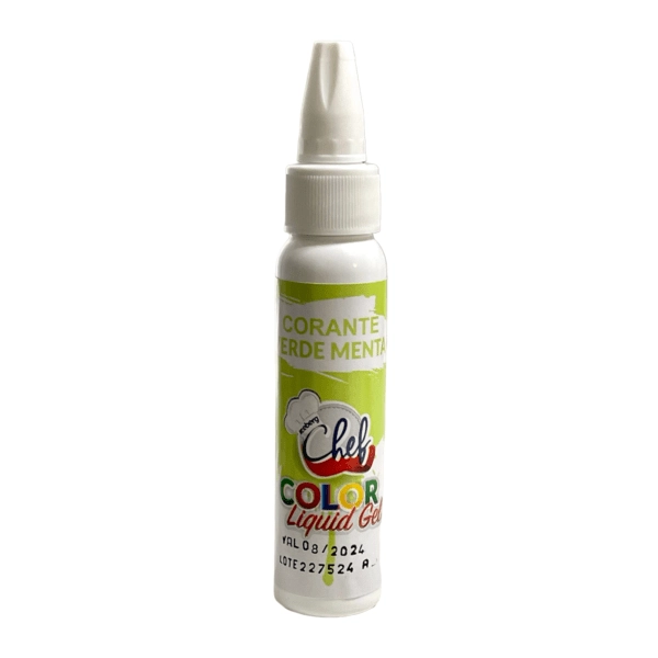 Color Liquid Gel Verde Menta 25g Iceberg