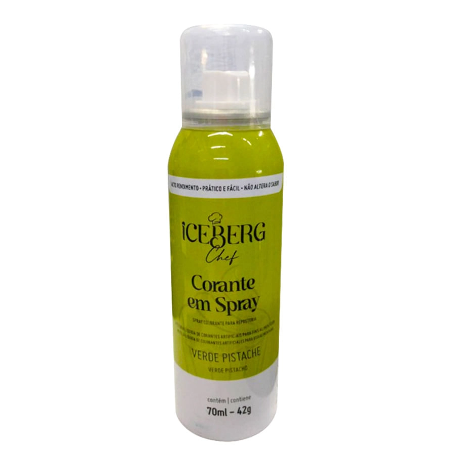Corante Em Spray Verde 42g 111573 Iceberg