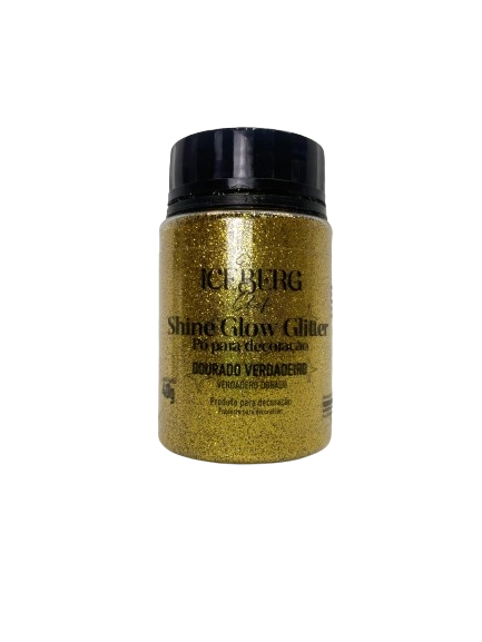 Po P/ Decor. Glow Glitter Dour Verdadeiro 40g Iceberg