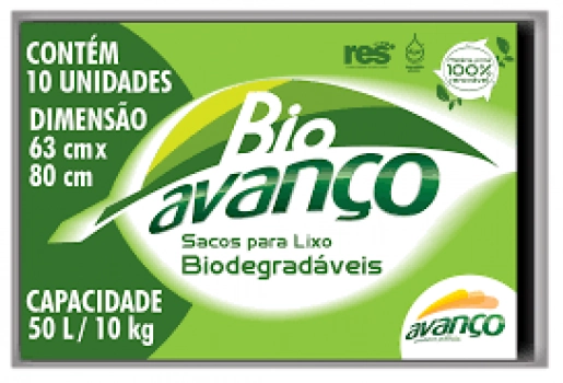 Saco De Lixo Avanco 50l
