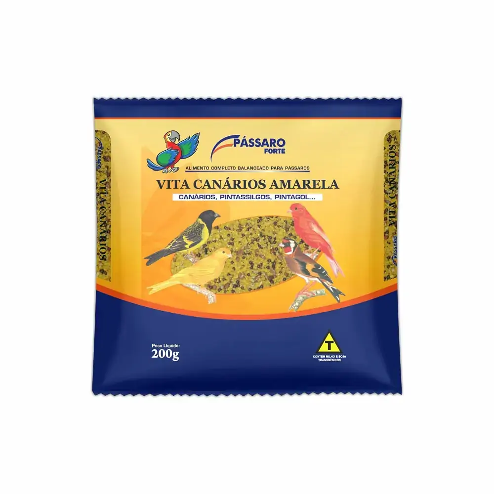 Ração para Canários Vita Pássaro Forte 200g