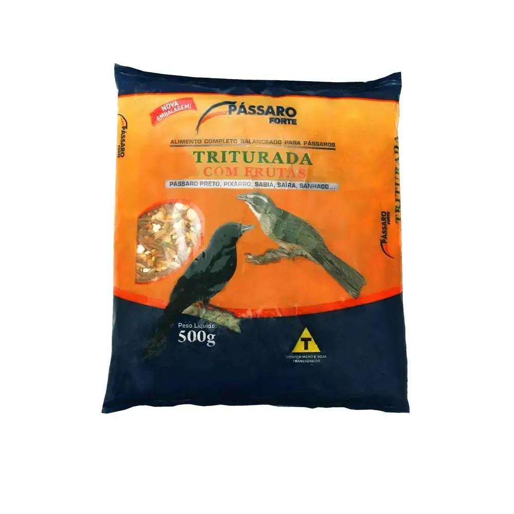 Ração Triturada com Frutas 500g