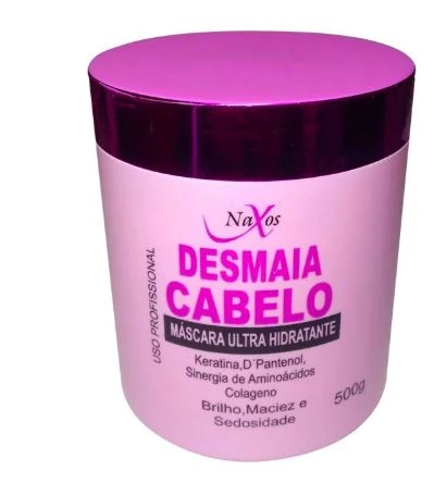 Creme Trat Desmaia Cabelo 500gr