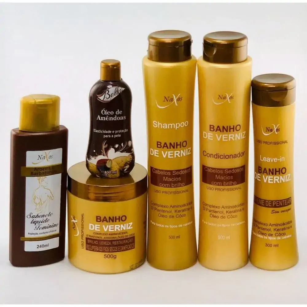 Leave In Naxos Banho De Verniz 300ml