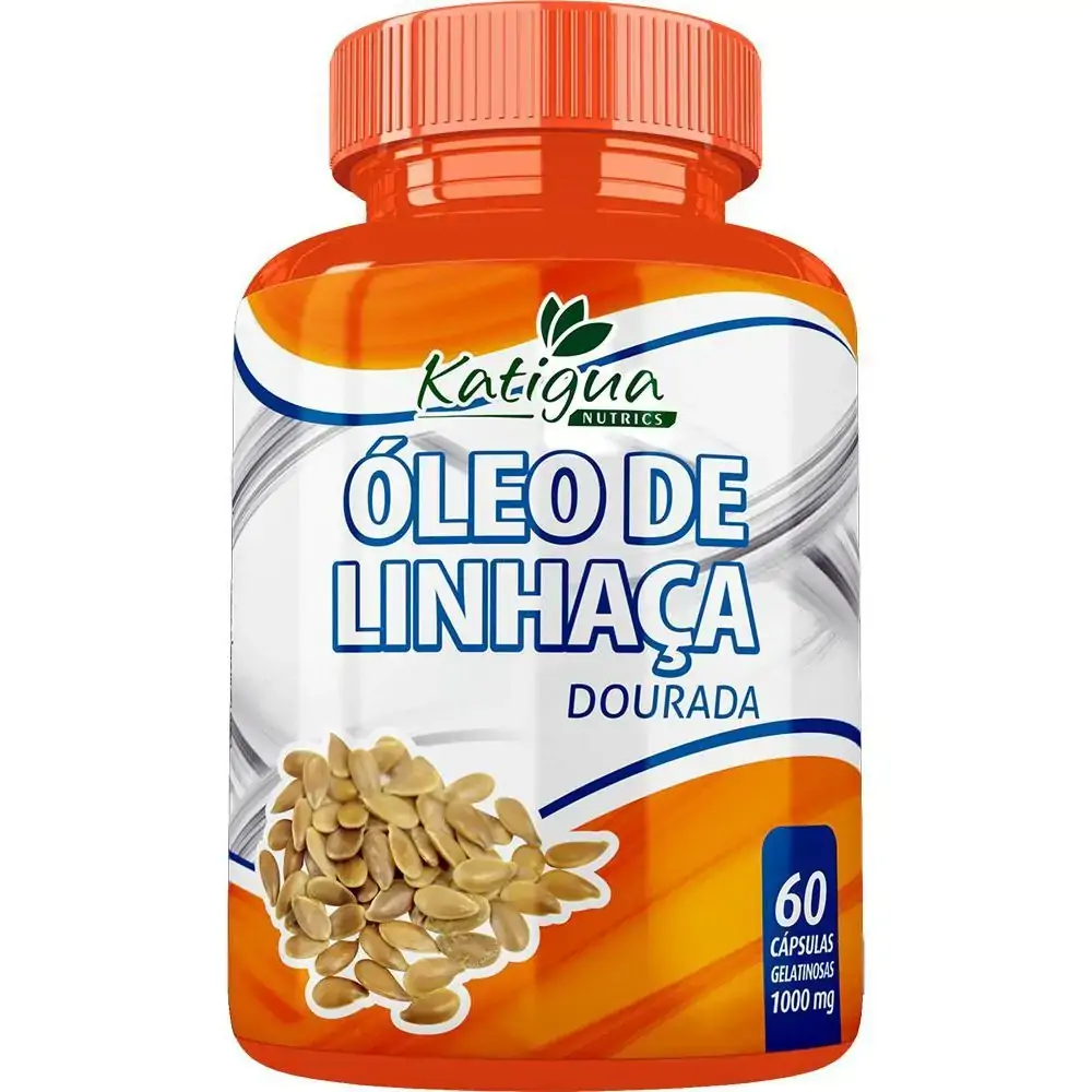 Oleo De Linhaça 1000mg 60cps Katigua
