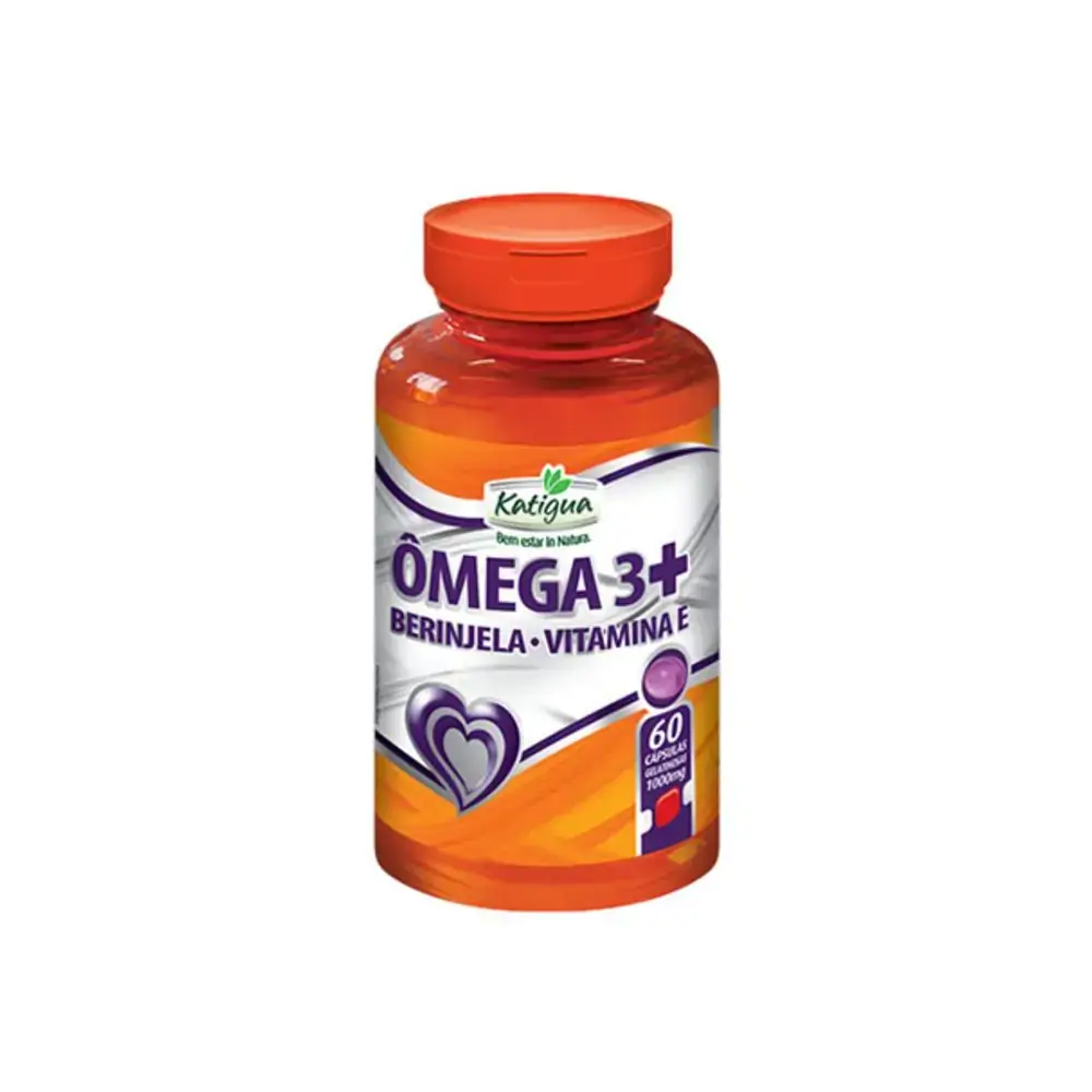 Omega 3 Berinj Vit E 1g 60 Cpas