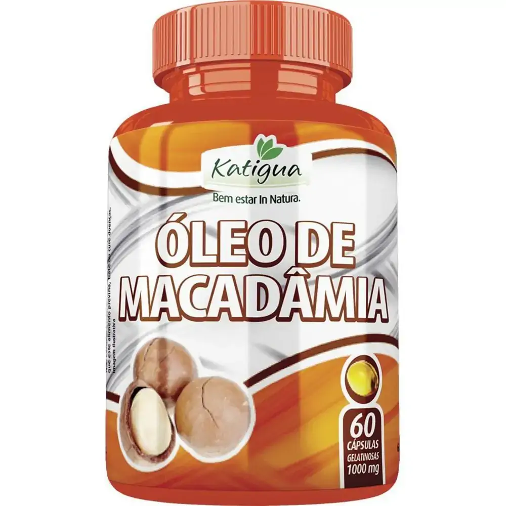 Oleo De Macadamia 1g 60 Caps. Katigua