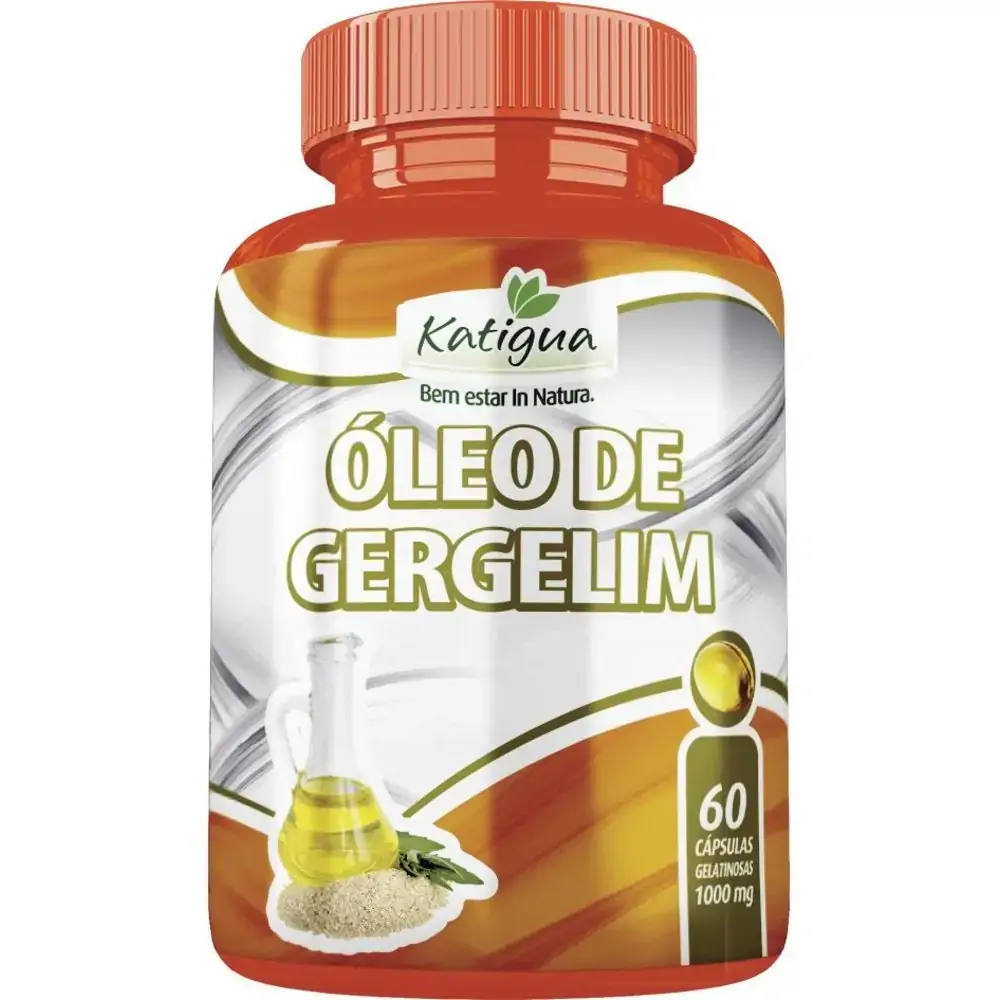 Oleo De Gergelim 60 Caps 1000mg Katigua