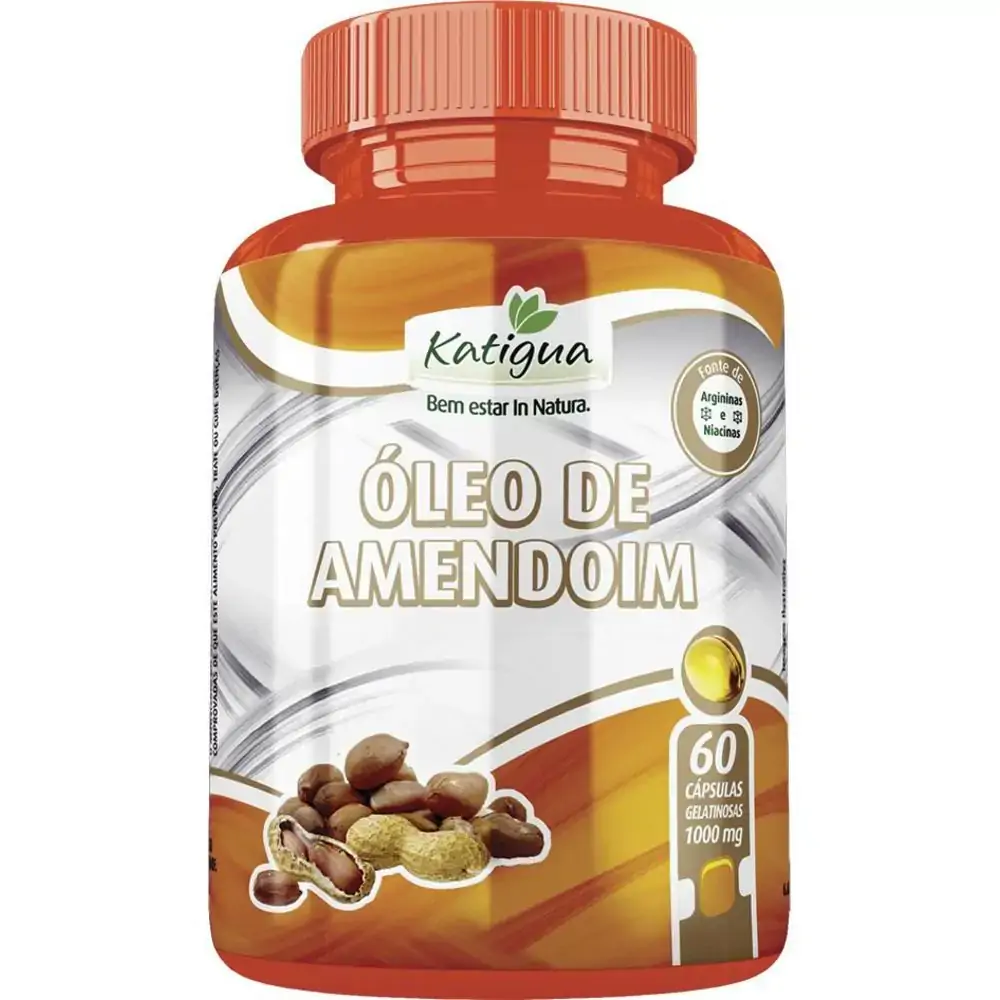 Oleo De Amendoim 1000mg 60cap Katigua
