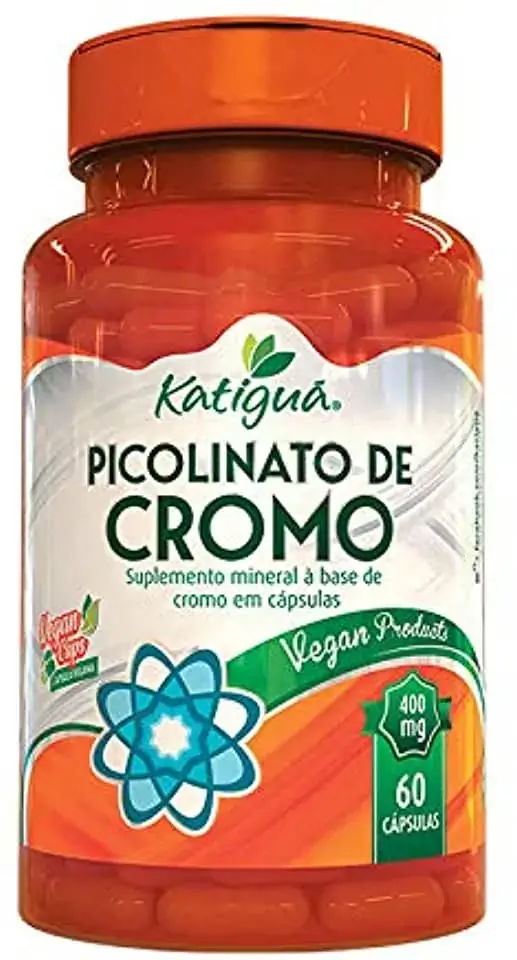 Picolinato De Cromo 400mg 60caps Katigua