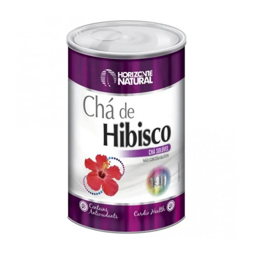 Cha Hibisco Soluvel 140g Horizonte Natural Horizonte Natural