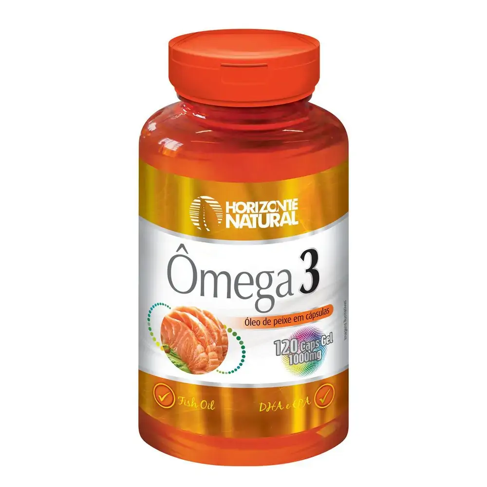 Omega 3 Horizonte Natural 120caps 1000mg Horizonte Natural