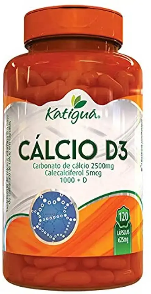 Calcio D3 120caps 625mg Katigua