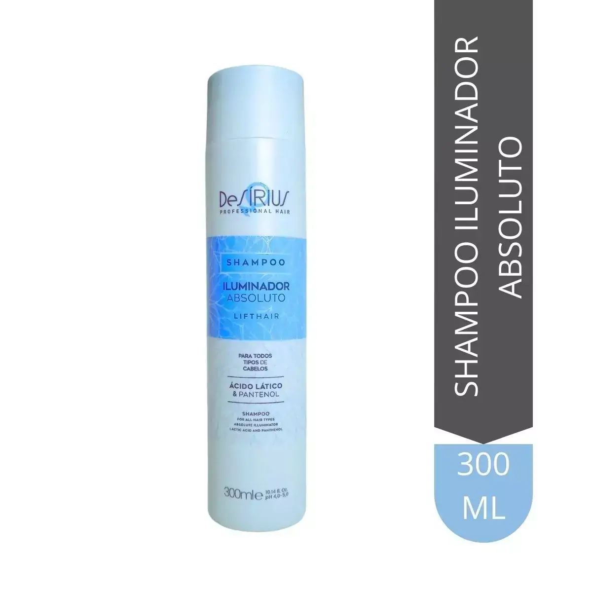 Shampoo Iluminador Absoluto Lift Hair De Sírius 300ml