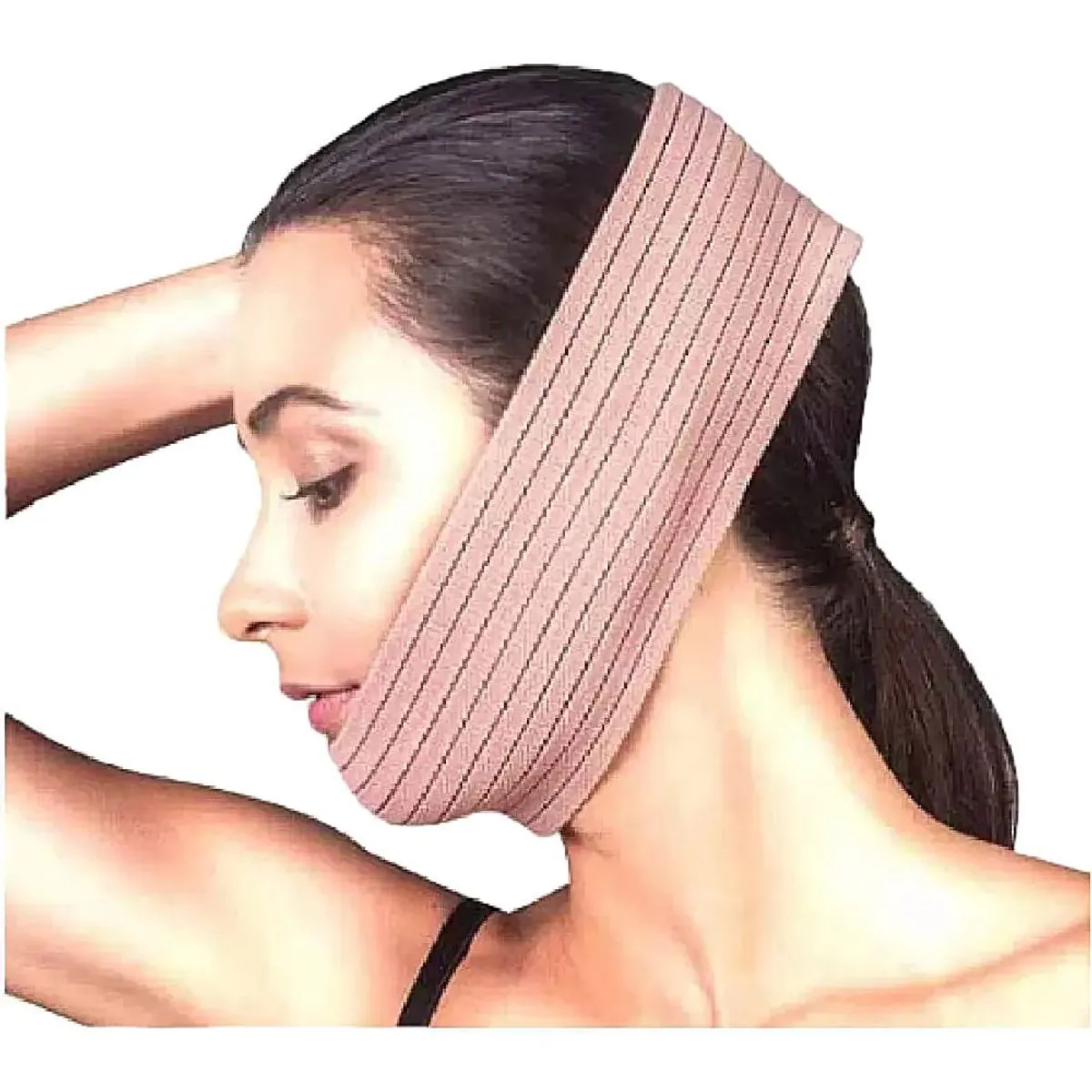 Faixa Gel Pós Operatório Otoplastia E Lipo De Mento Papada - Ajustável - O´Gel