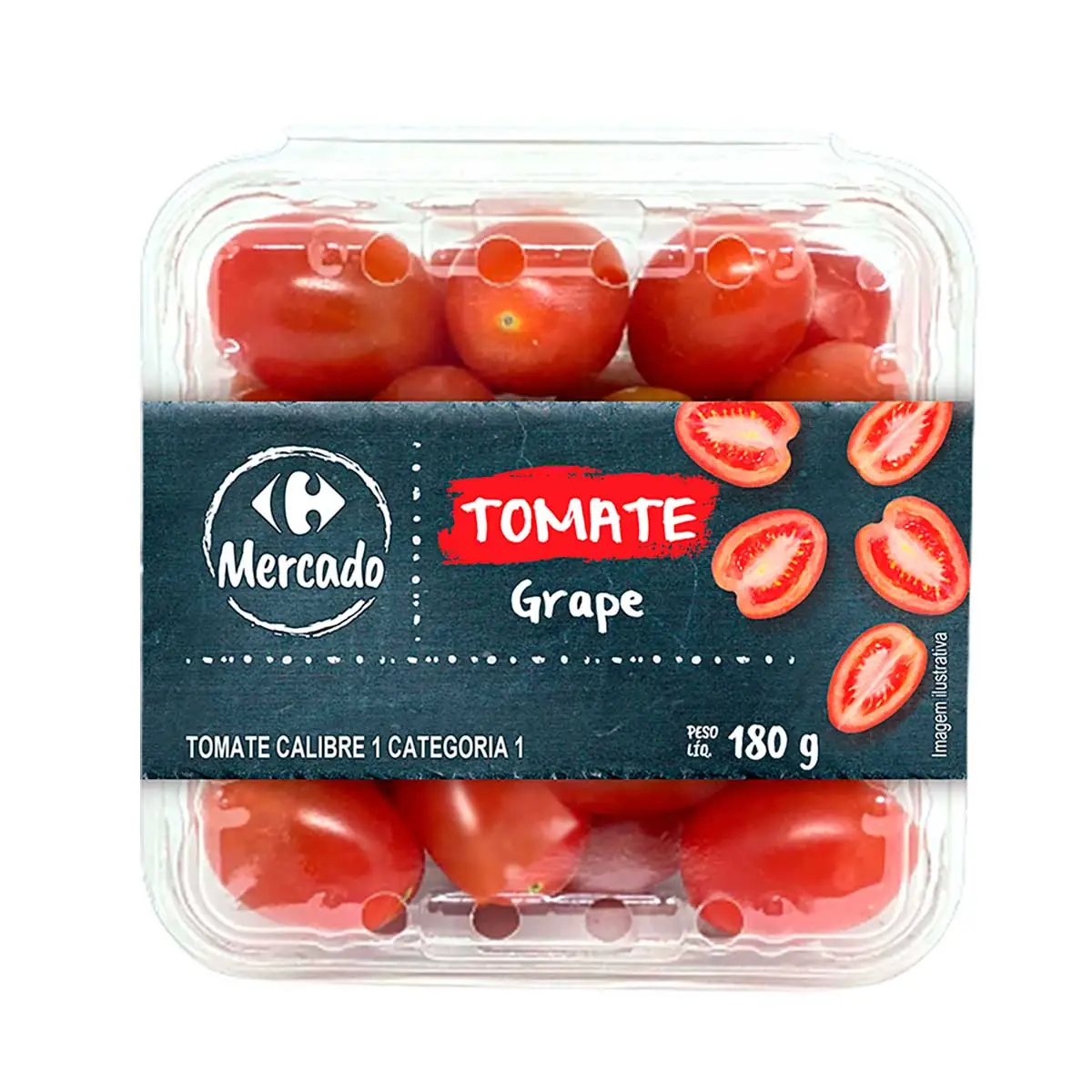Tomate Grape Carrefour 180g