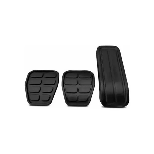 Kit Capa de Pedal 3 Peças Cinza - MIL PECAS 7099C