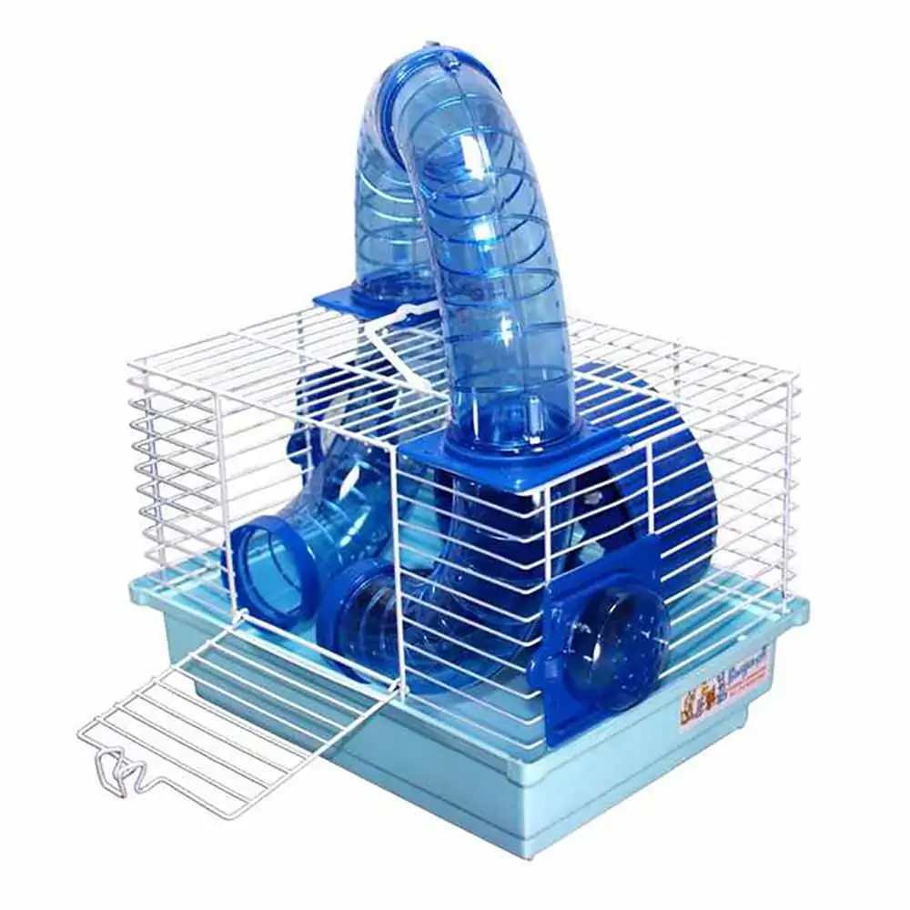 Gr152 Mini Gaiola Hamster Tubo Divertido