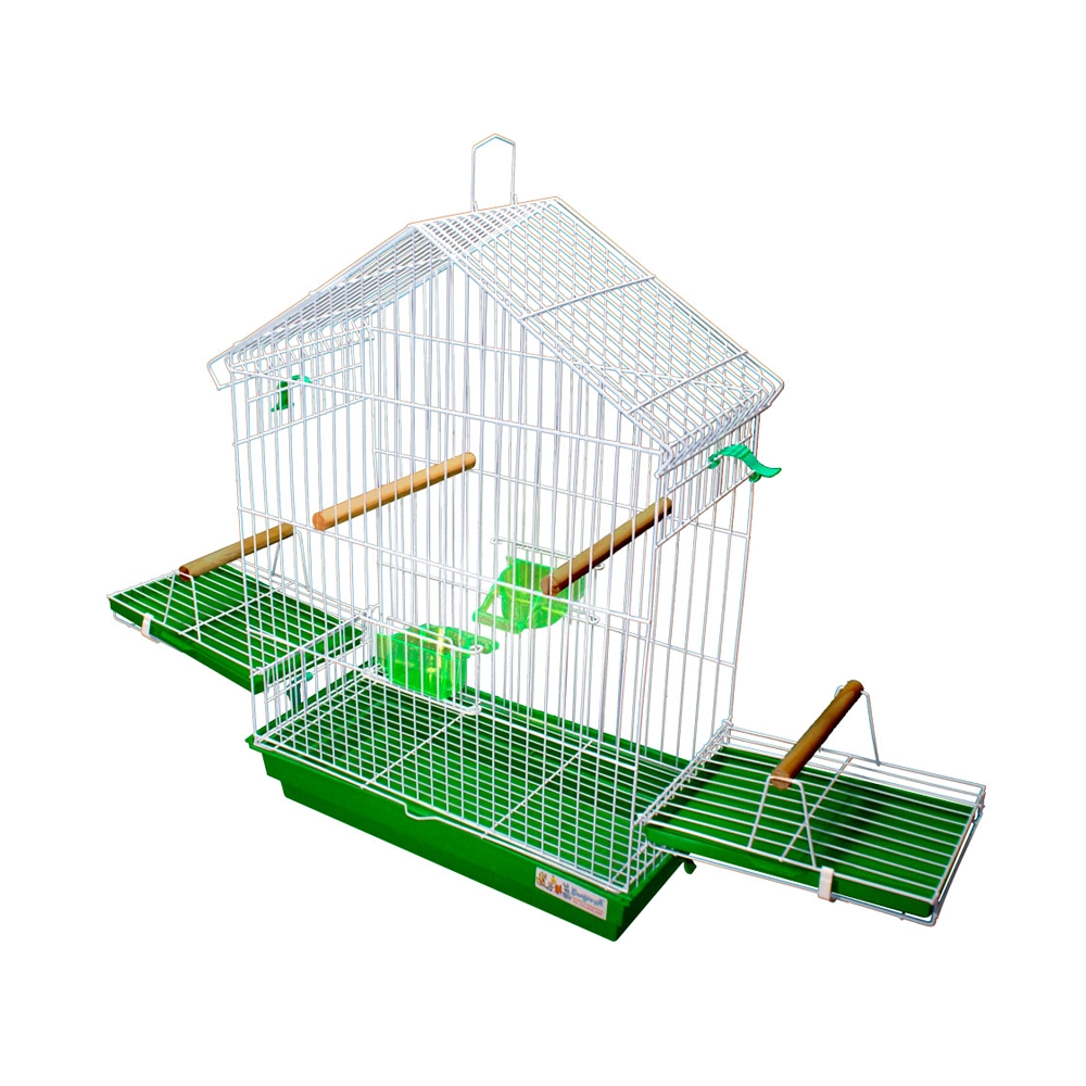 Gaiola P/passaro Manso Bco/verde Gp304 1531