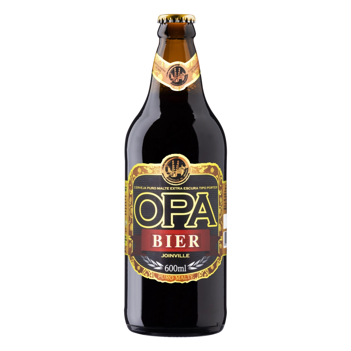 Cerveja Porter Puro Malte Opa Bier Garrafa 600ml