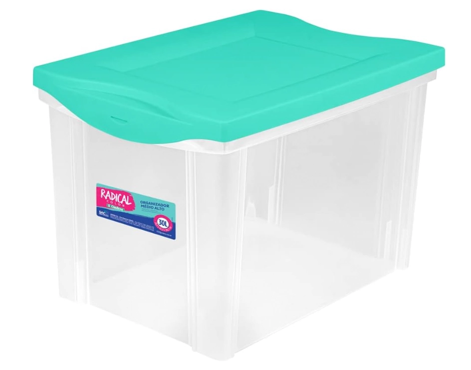 Organizador Plastico Med Alt Colors 30l