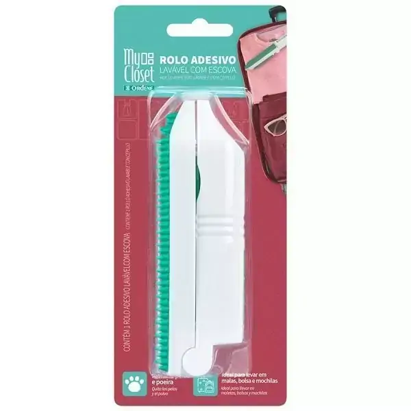 Rolo Adesivo Lavavel com Escova MY Closet Ordene OR62960