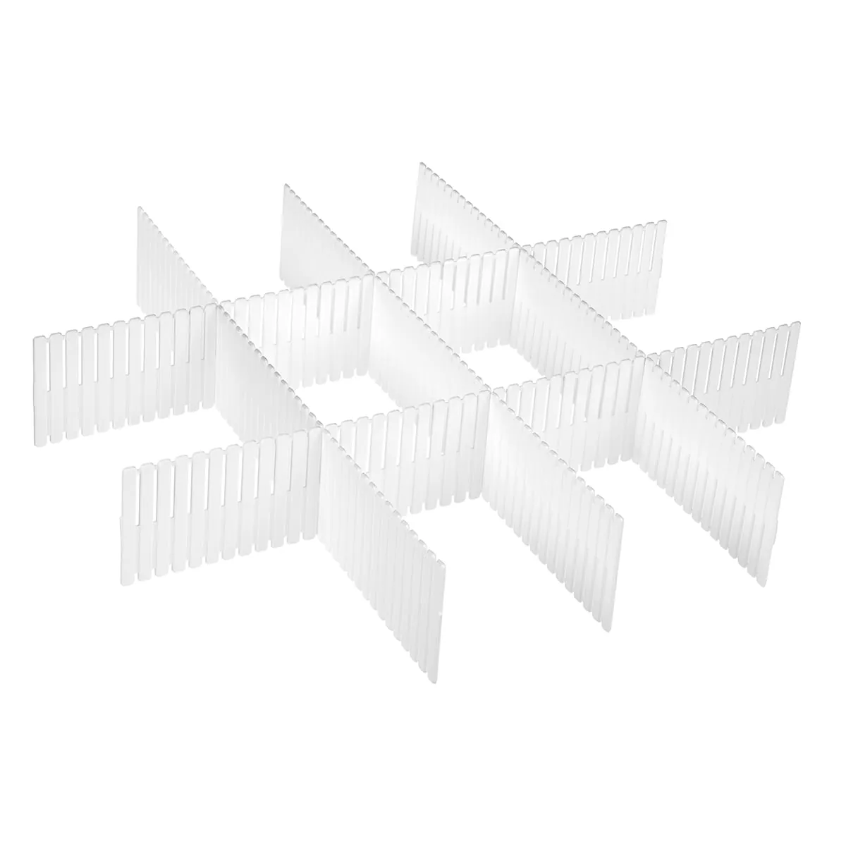 Divisorias em Plastico para Gaveta MY Closet 5DIV Ordene OR60900