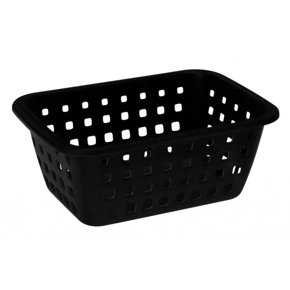 Cesto Organizador Preto 3L 10cm-Ordene