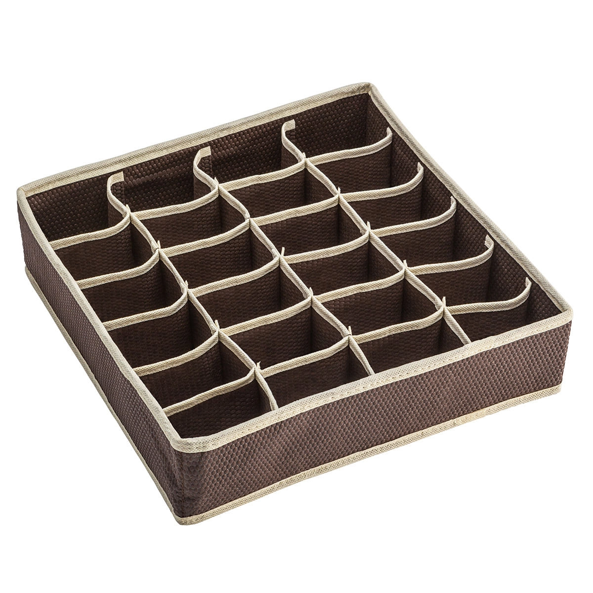 Organizador de Calcinhas em Tnt 30,5x31,5cm Marrom