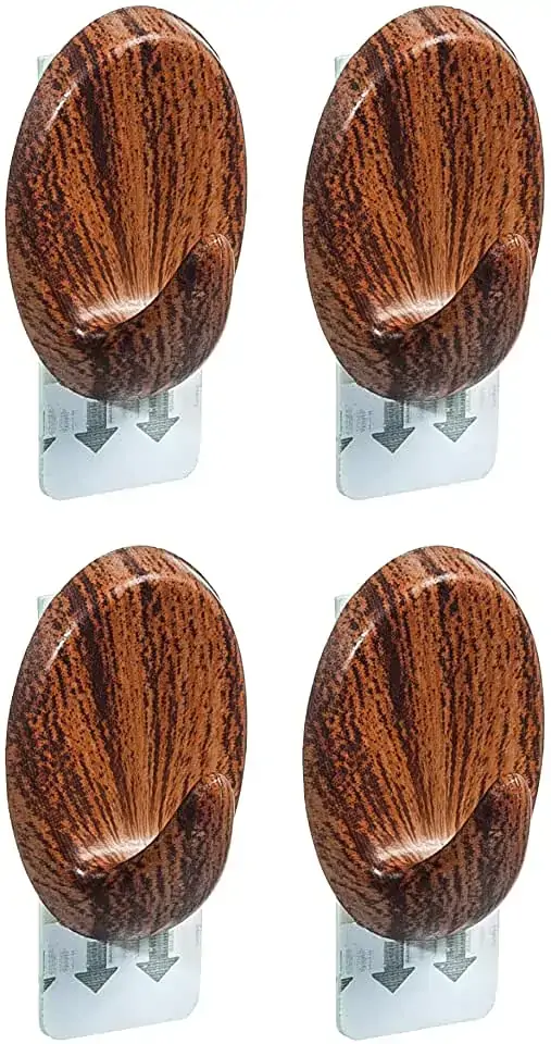Gancho Ordene Oval Madeira Pequeno