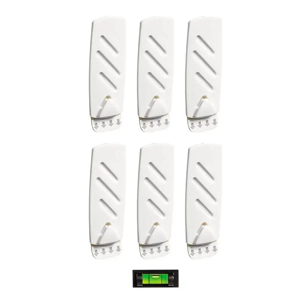 Gancho P/ Quadro Ordene 6un C/ Adv Nivel