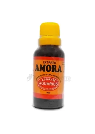 Extrato De Amora Ashram Aquarius 30ml