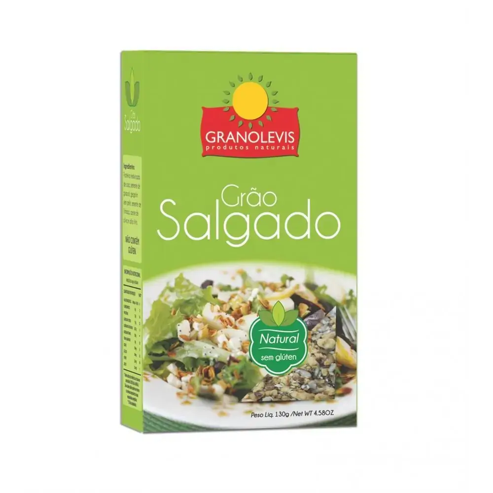 Grao Salgado Granolevis 200gr Natural