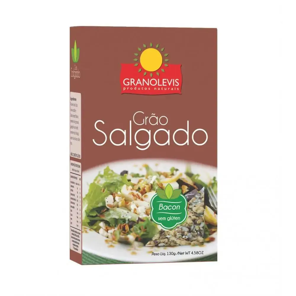 Grao Salgado Granolevis 200gr Bacon