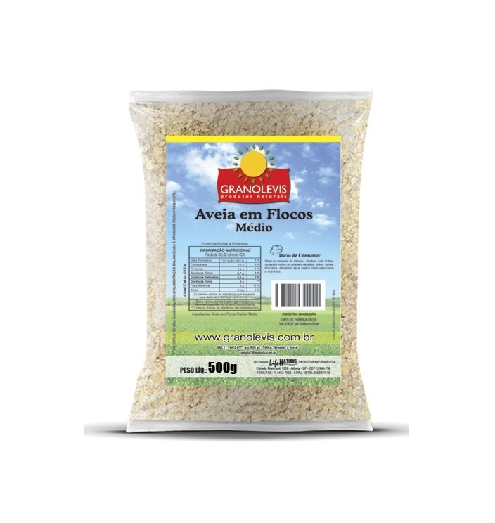 Aveia Nutrilevis 400g Flocos