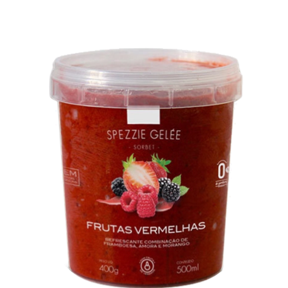 Sorvete Sabor Frutas Vermelhas Spezzie Gelée 500ml