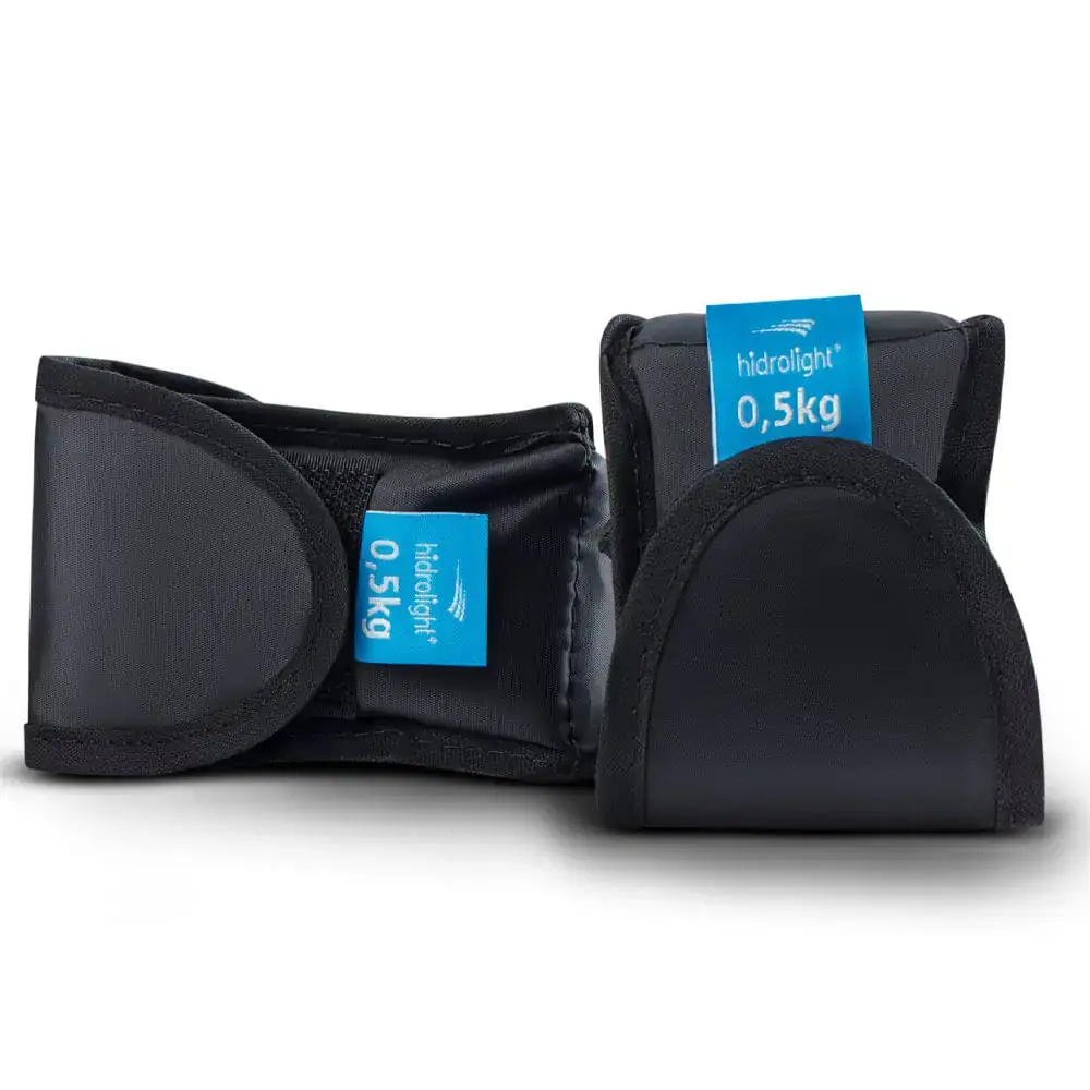 Caneleira de Peso Para Pernas Hidrolight - Par com 0,5 Kg Cada - Caneleira De Peso Para Pernas Hidro