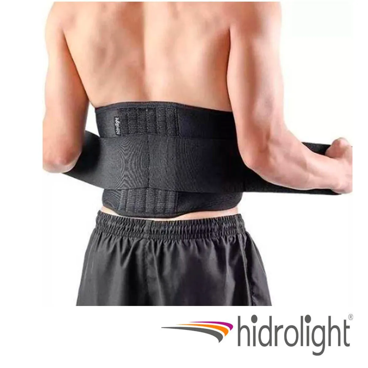Cinta Lombar Hidrolight Com Hastes De Aço Flexíveis - Tamanho Especial