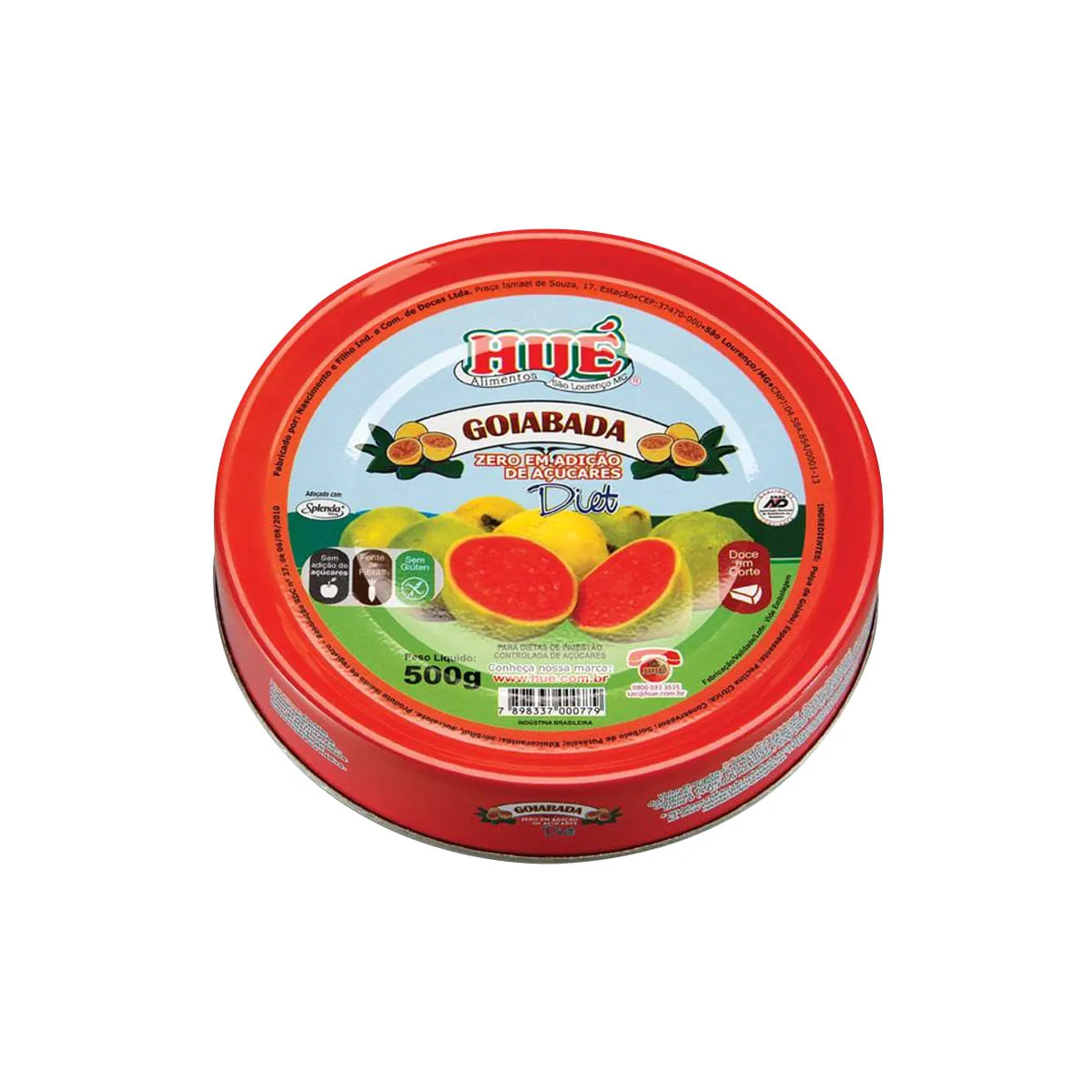 Goiabada Diet Lata 500g