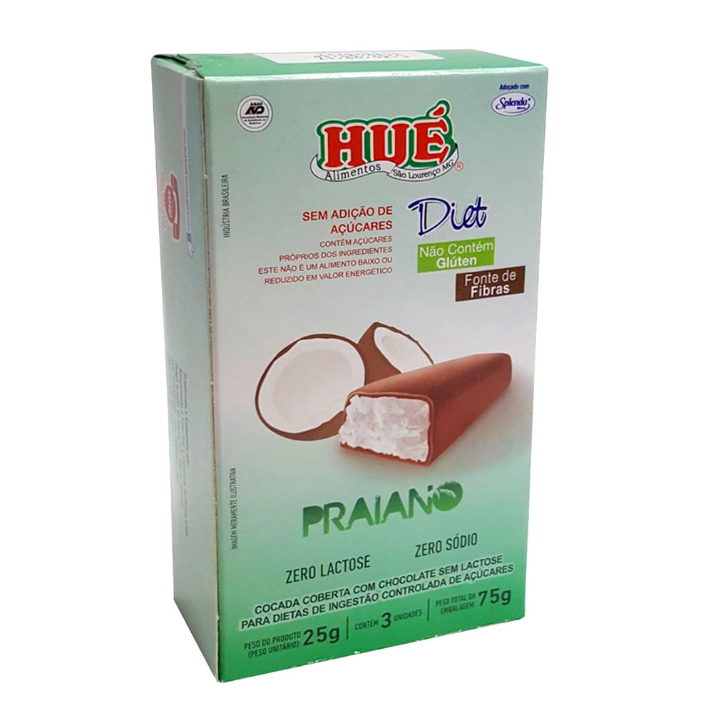 Cocada Hue Diet Praiano C/cobertura Chocolate