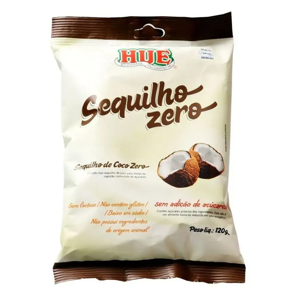 Sequilho Zero Hue Coco 120g