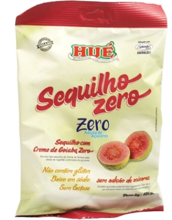Sequilhos Zero Creme de Goiaba  HUE 120g