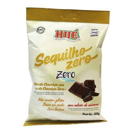 Sequilhos Zero com Gotas de Chocolate HUE 120g