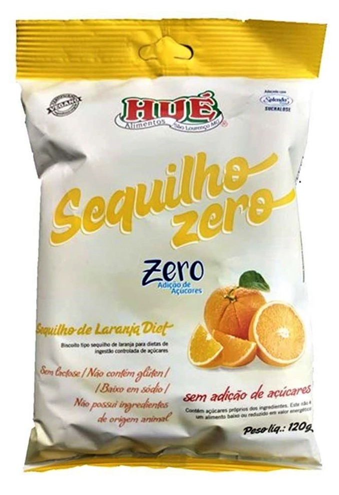 Sequilho Laranja HUE 120g