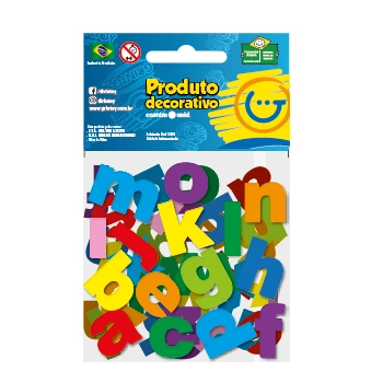 Micro Letras Eva 3cm C/240