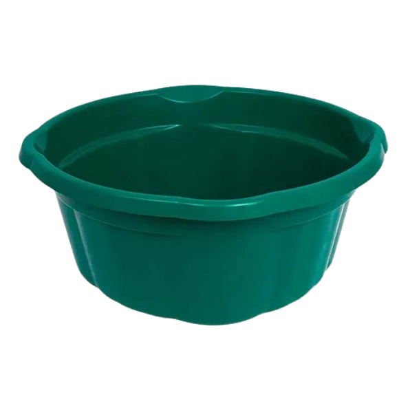 Bacia Terraplast Canelada 20l Verde Ref523