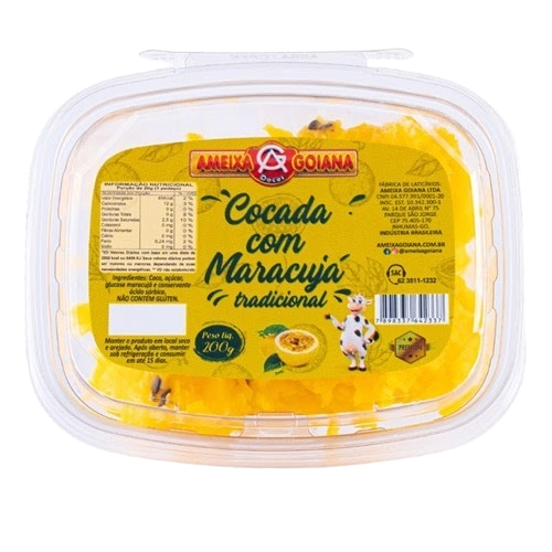 Doce Ameixa Goiana 200g Cocada Cmaracuj