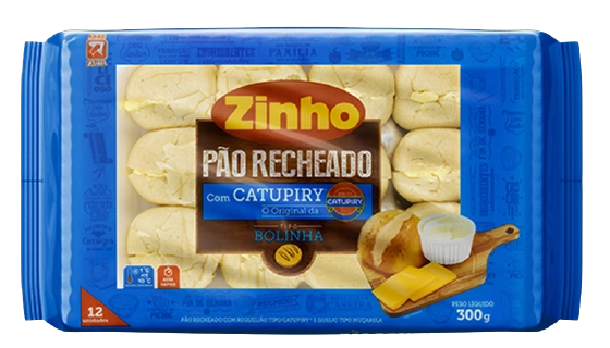 Pao Bolinha Catupiry 12 X 300g