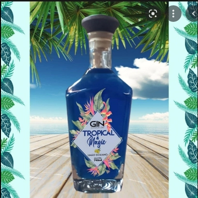 Gin Tropical & Magic Limão Siciliano 740ml