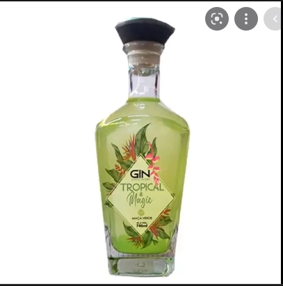 Gin Tropical & Magic Maçã Verde 740ml
